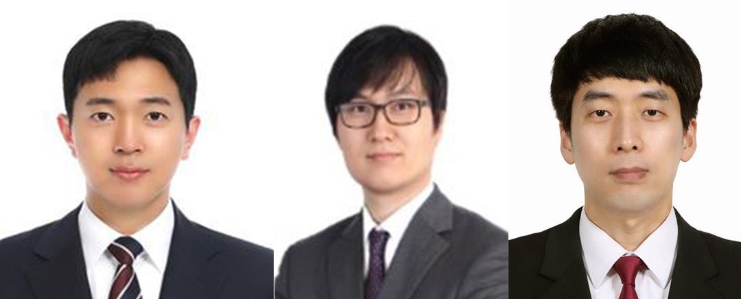 (왼쪽부터) 함성길 박사, 왕건욱 교수, 광운대 장진곤 교수
