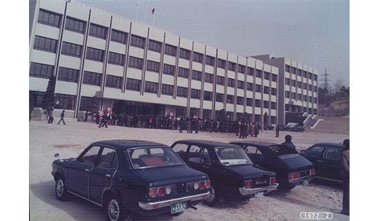 he College of Agriculture building is completed.